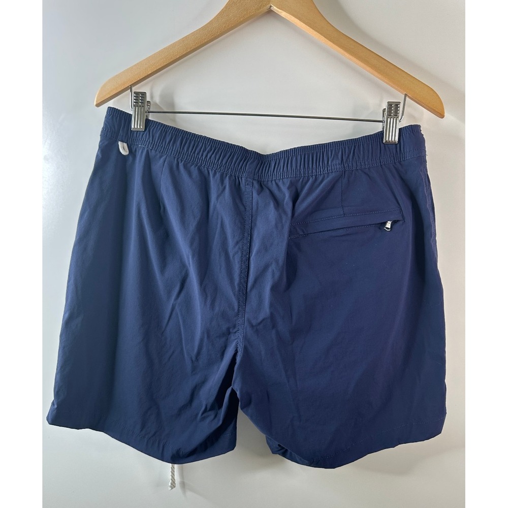 J. Crew Men's Eco Pool Shorts Swim Trunks Navy Blue 7" Inseam J0057 Size 32 - Picture 15 of 16